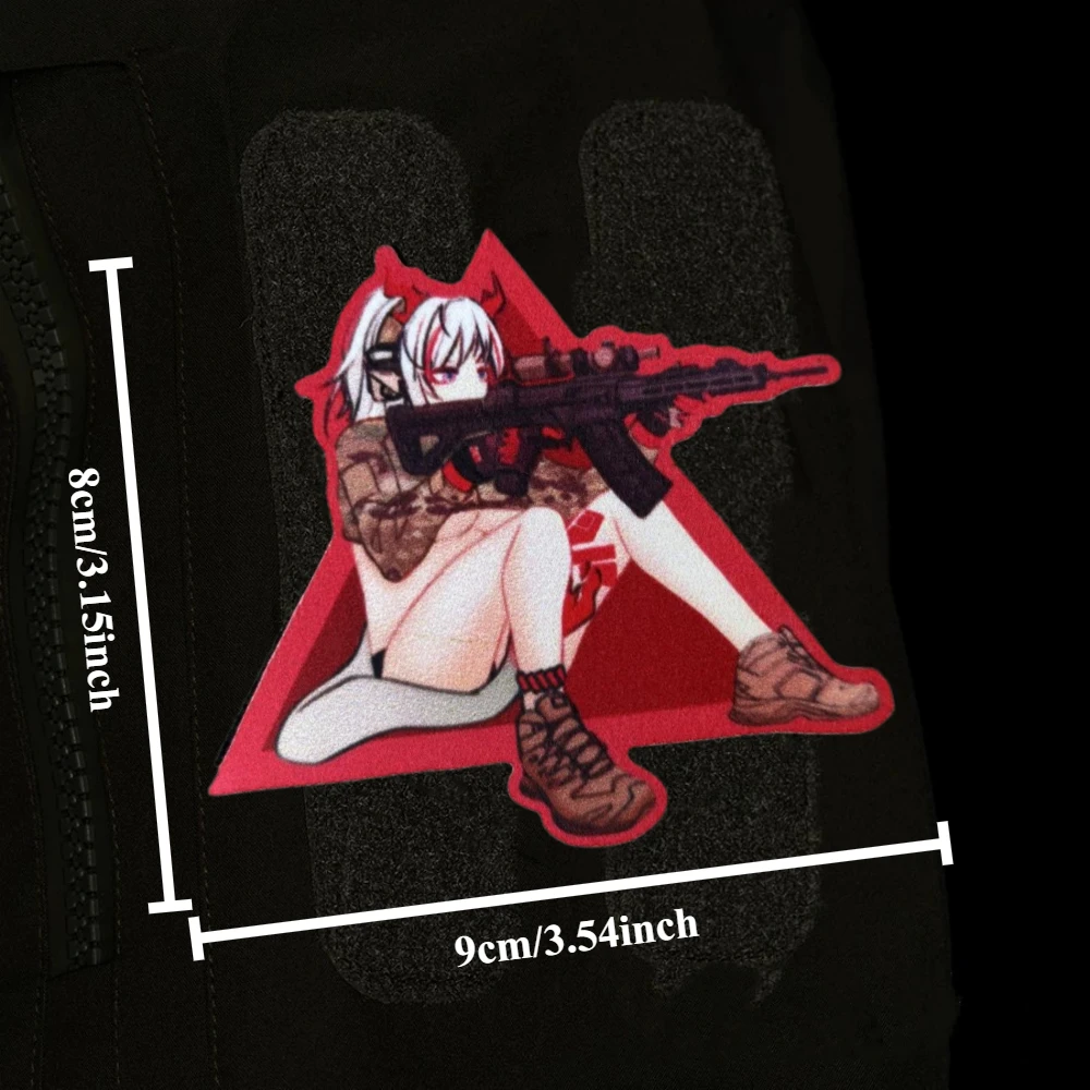 Parche de anime estilo insignia