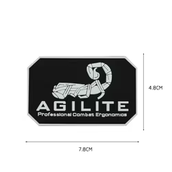 Scorpion AGILITE – Parche táctico LED luminoso PVC