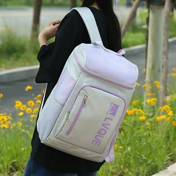 Mochila para raquetas de tenis y bádminton con compartimento portátil