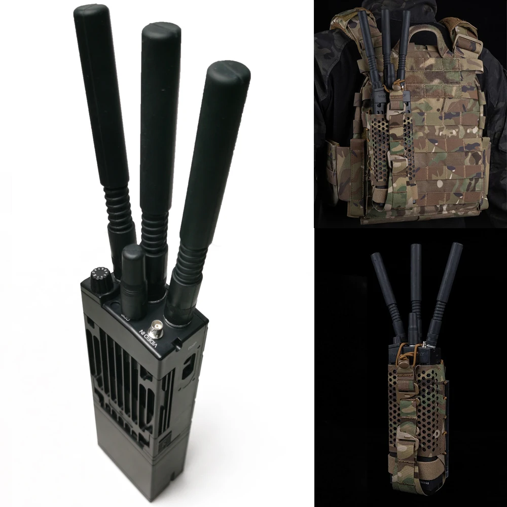 Radio táctica simulada MPU5 – Walkie talkie airsoft y paintball - imagen 4