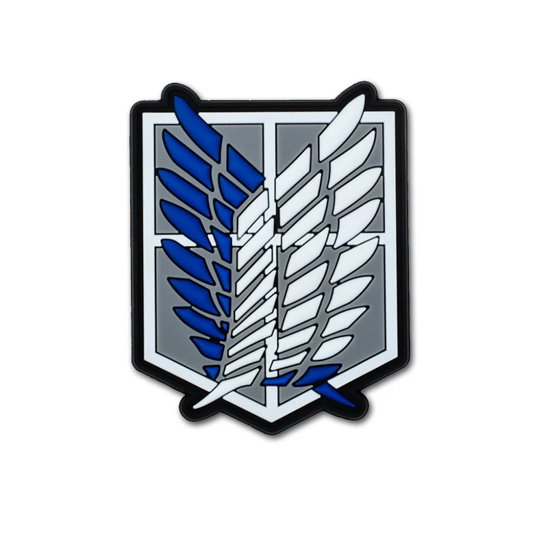 Parche táctico PVC gancho goma emblema hombro militar exterior - imagen 2