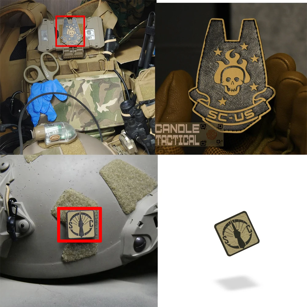 Shaw Concepts parche táctico para casco estilo - imagen 3
