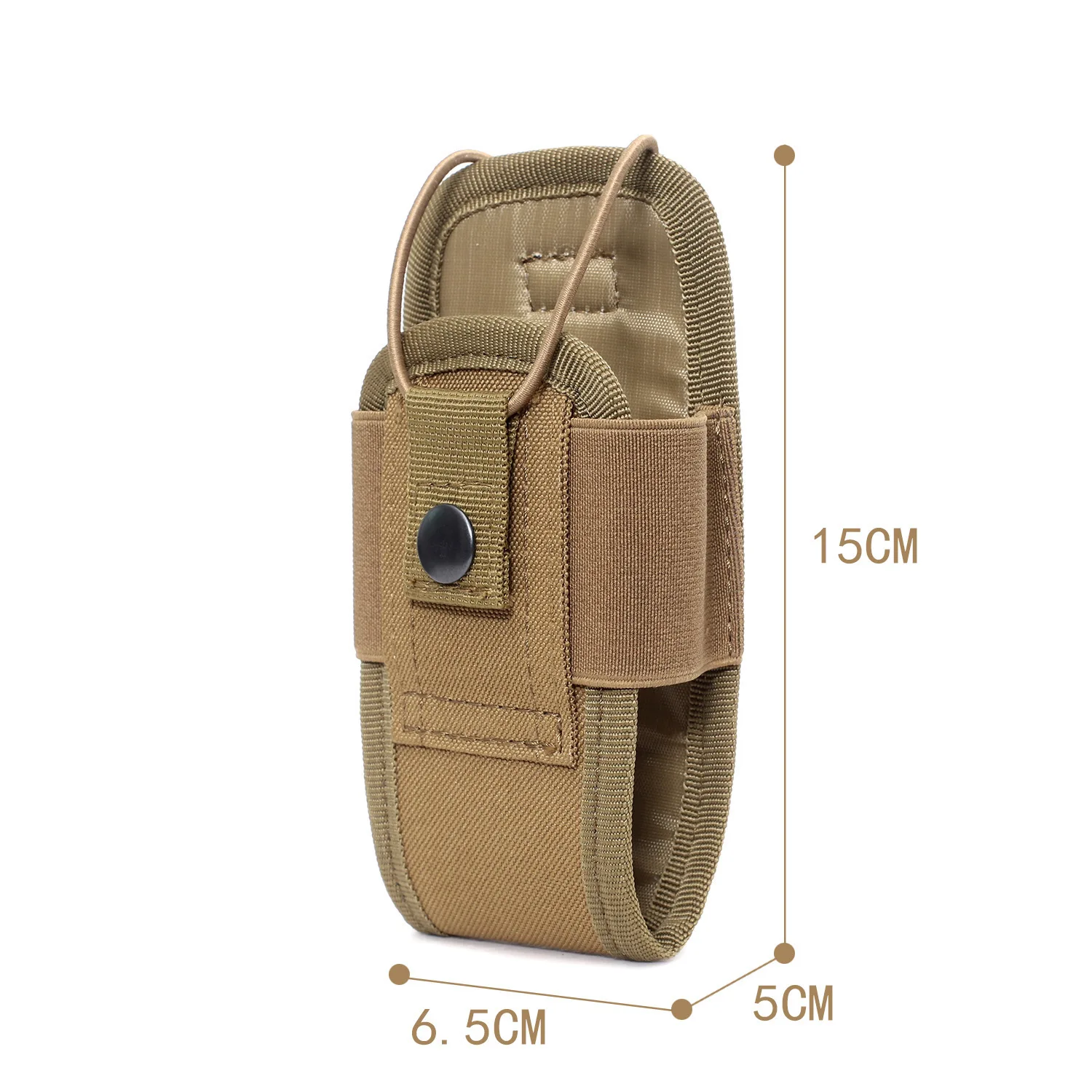 Sistema de fijación MOLLE con correas modulares