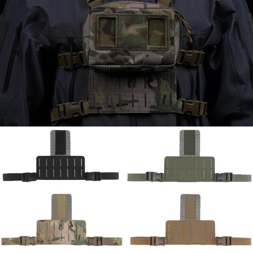 Pechera MOLLE portamóviles compacta para chaleco táctico militar - imagen 2
