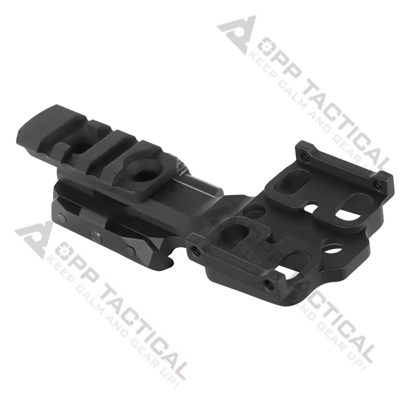 Detalle del mecanismo de anclaje de la montura EvolutionGear