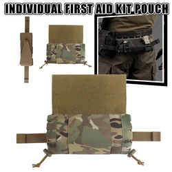 Bolsa IFAK táctica de primeros auxilios MOLLE, acceso rápido ambidiestra