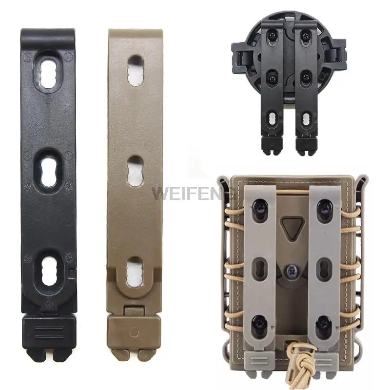 Kydex Clip MOLLE-LOK para cuchillo y cargador de cintura