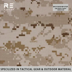 Tela táctica ripstop NYCO MARPAT Desert para uniformes militares