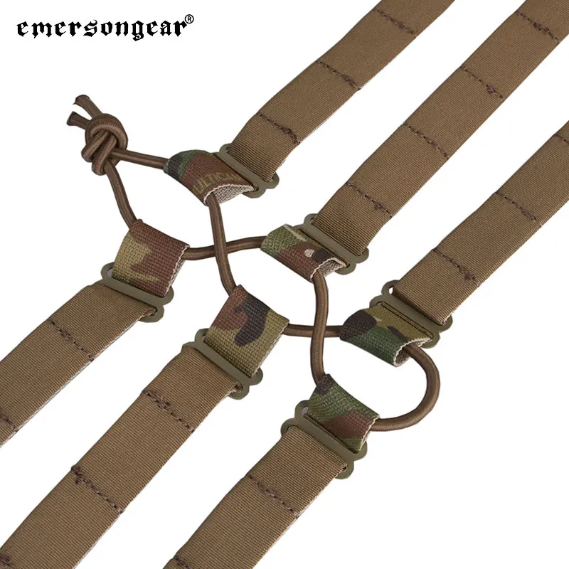 Emersongear cinturón táctico MVS Lite bandas MOLLE nailon combate - imagen 4