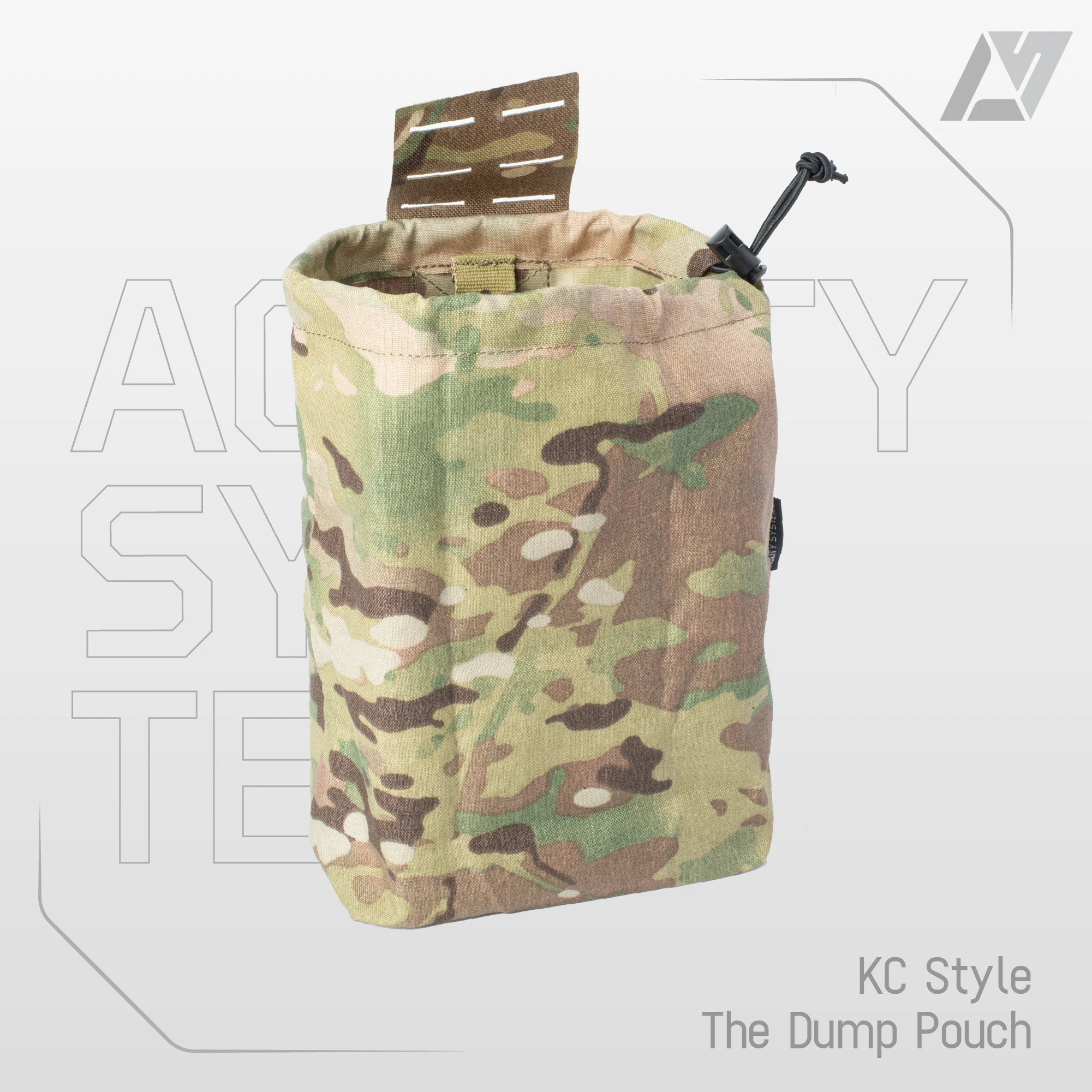 KC Style Bolsa dump táctica para recolección de cargadores en combate