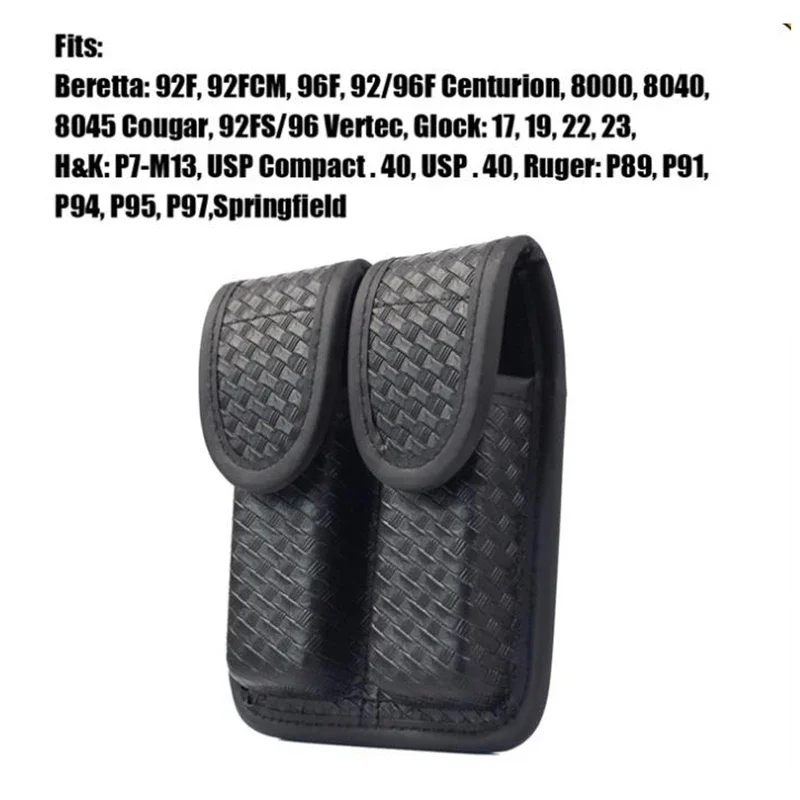 Funda cargador pistola universal de cintura para recarga
