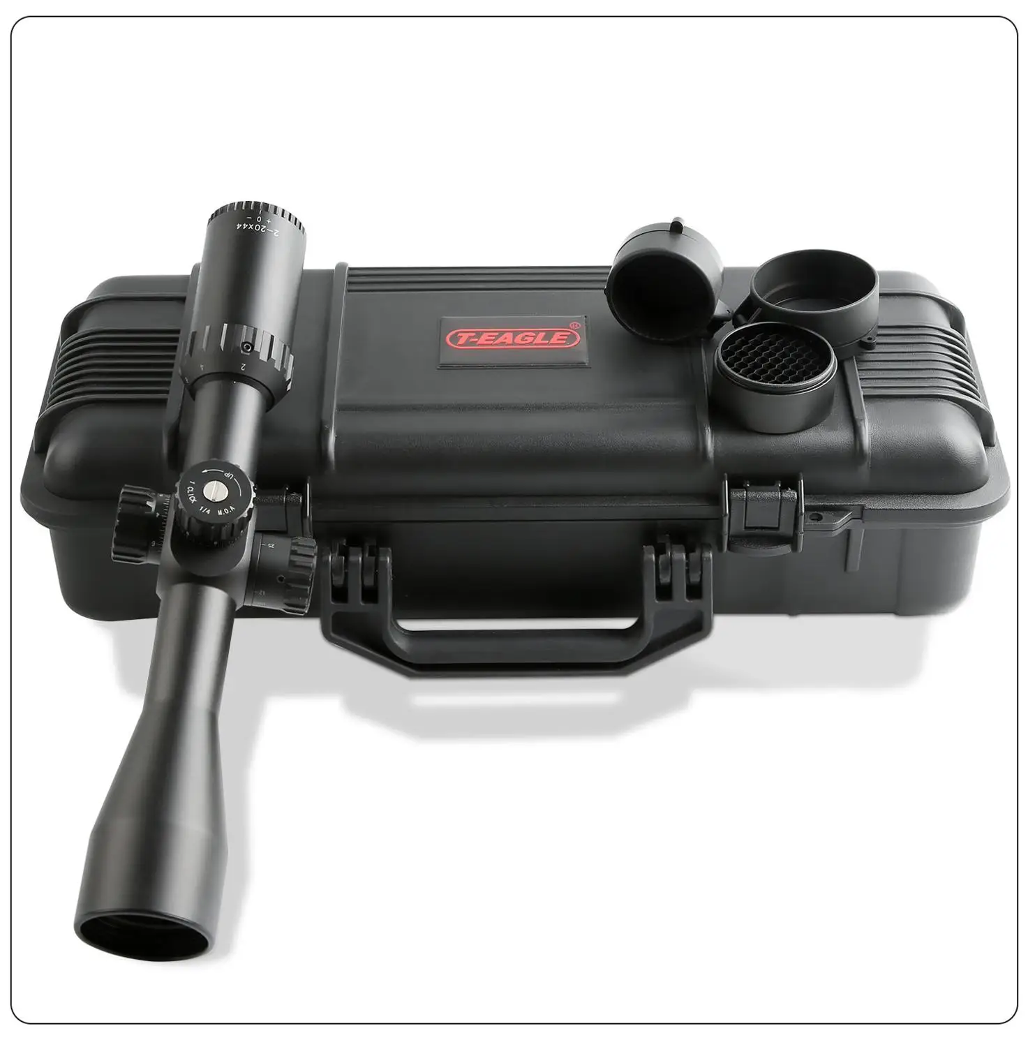 T-EAGLE mira telescópica táctica IR para rifle con retícula grabada