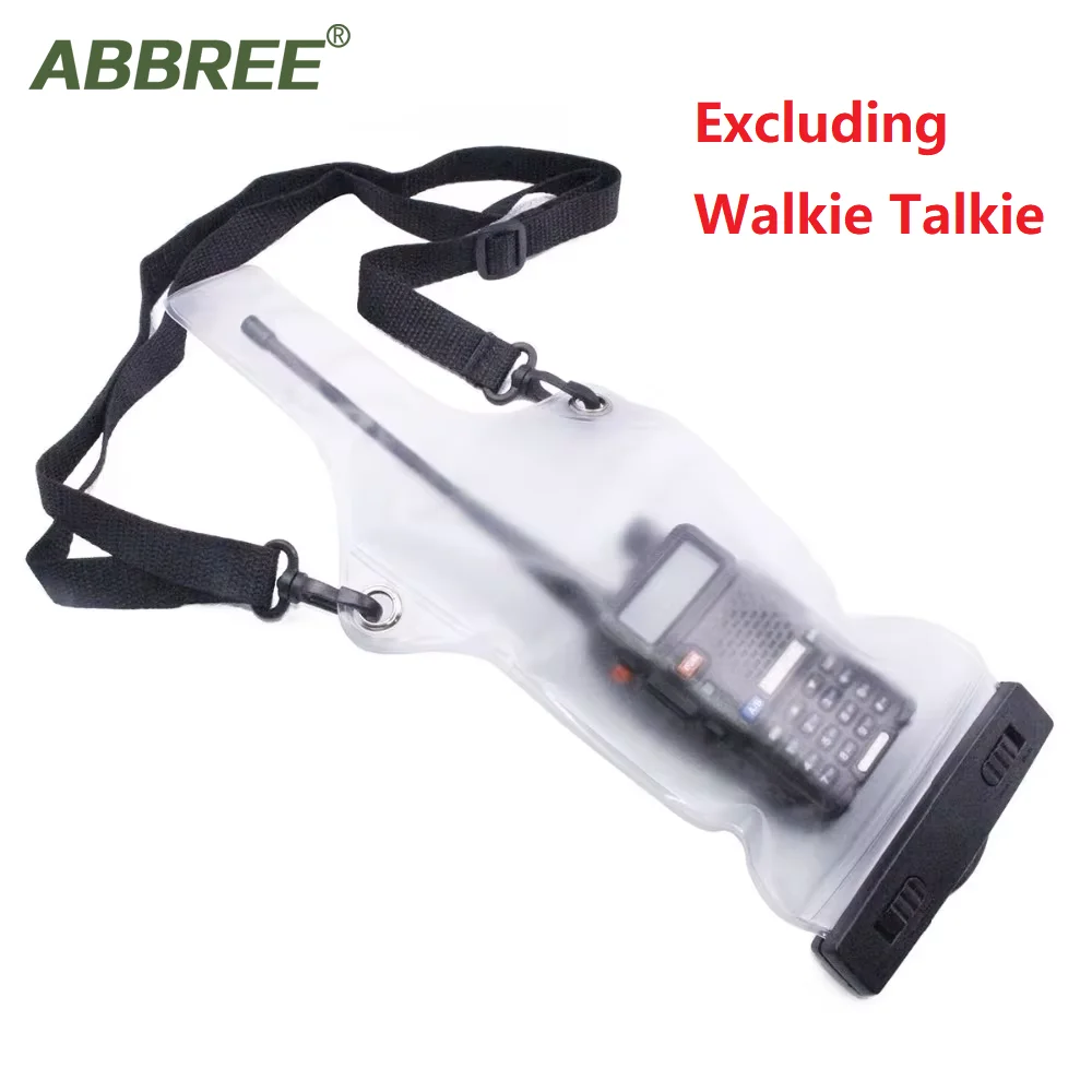 Bolsa impermeable ABBREE para walkie talkie