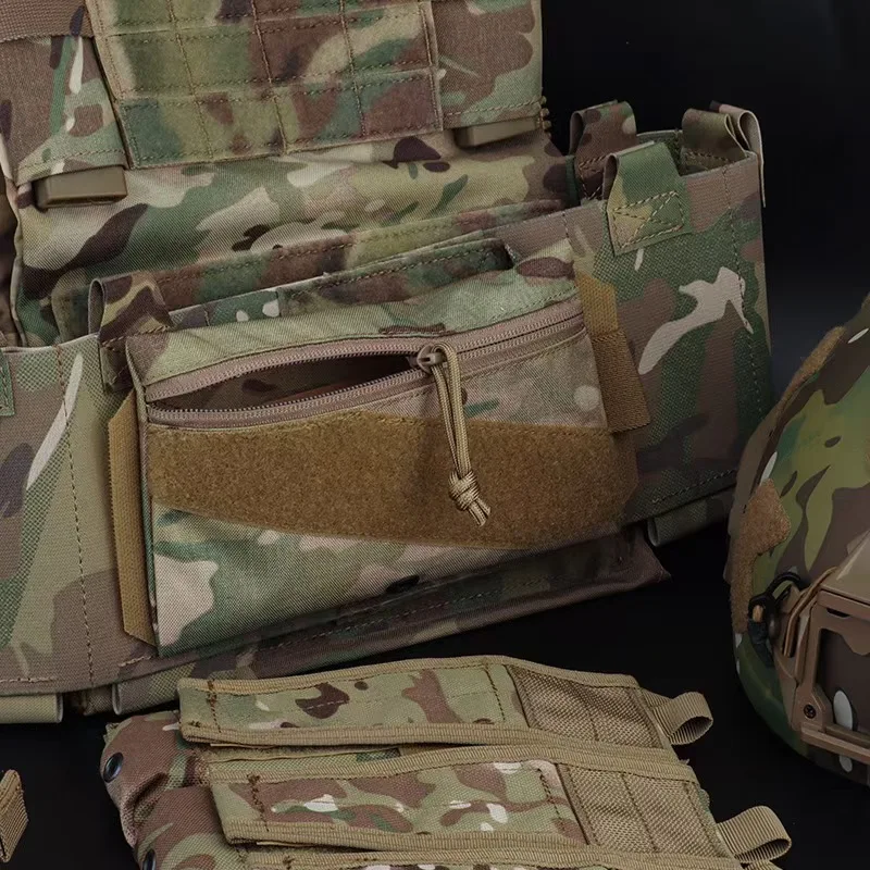 Chaleco de caza táctico con bolsas MOLLE para barras energéticas - imagen 2