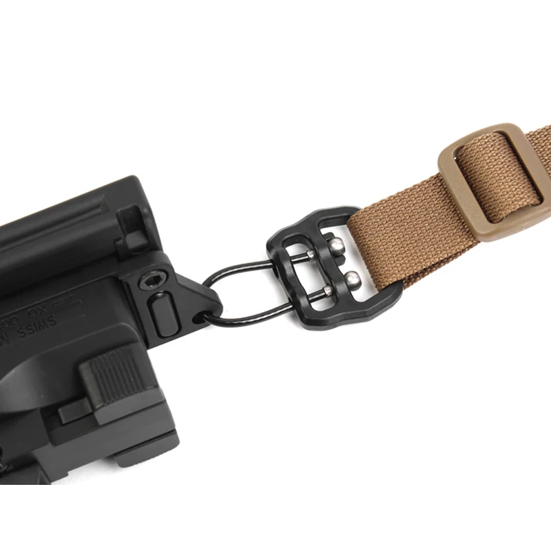 Hebilla de liberación rápida vista frontal