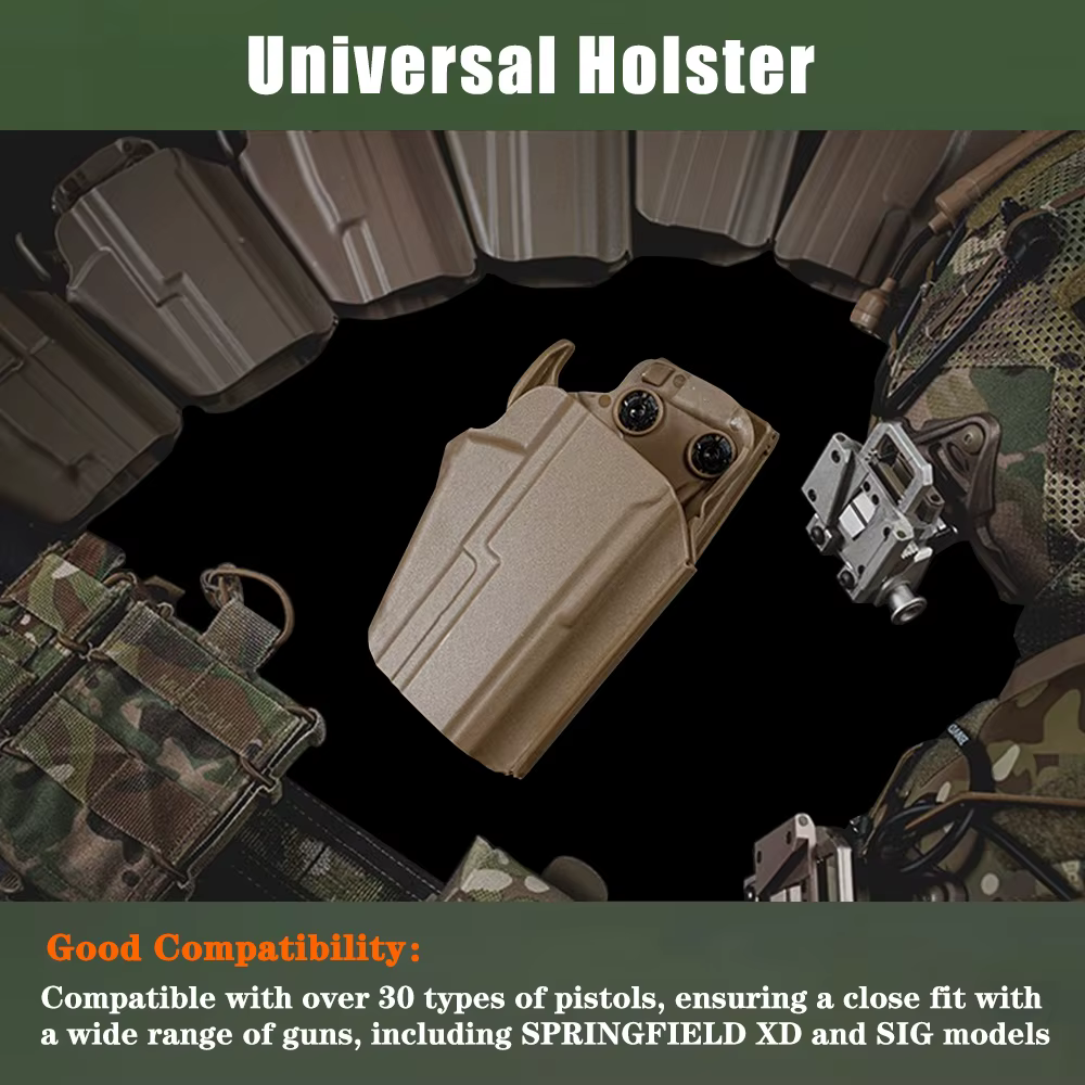 Holster táctico universal Springfield XD y Jericho 941 - imagen 5