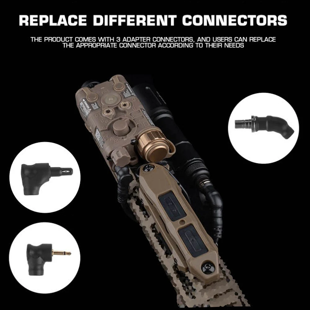 AXON/TAPS interruptor táctico remoto de doble cable para láser PEQ15 - imagen 4
