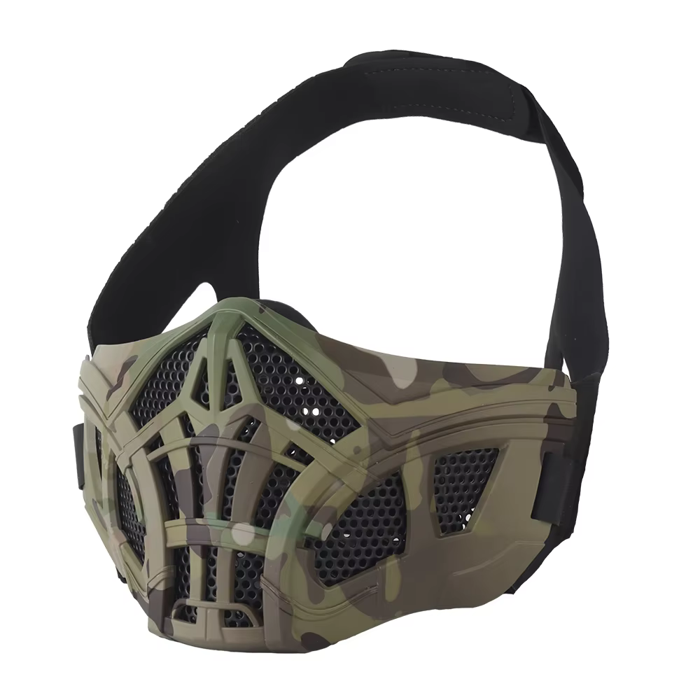 Máscara táctica Airsoft Escorpión de silicona para protector facial - imagen 5