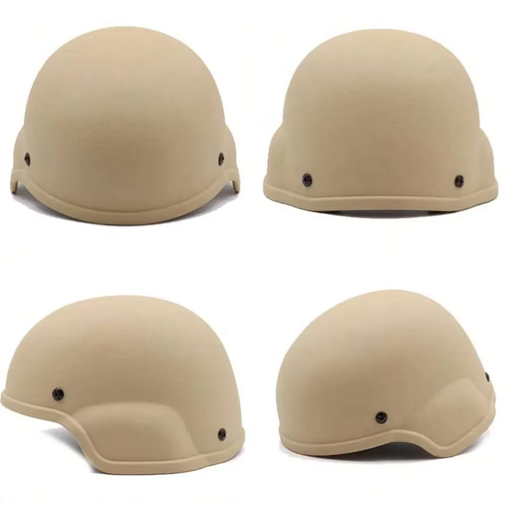 Casco con accesorio lateral
