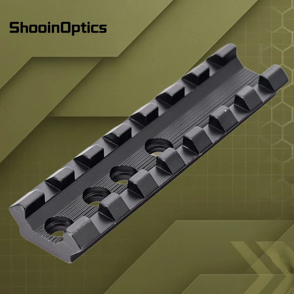 Montura Weaver 20mm aluminio para mira de rifle - imagen 5
