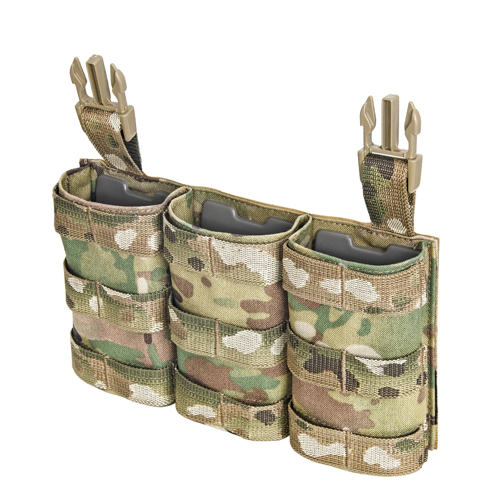 Bolsa táctica porta cargadores M4 AK47 inserto MOLLE - imagen 5
