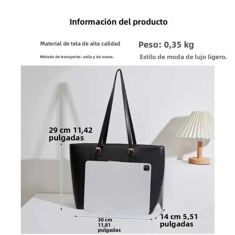 Bolso de hombro gran capacidad tote de verano para mujer - imagen 3