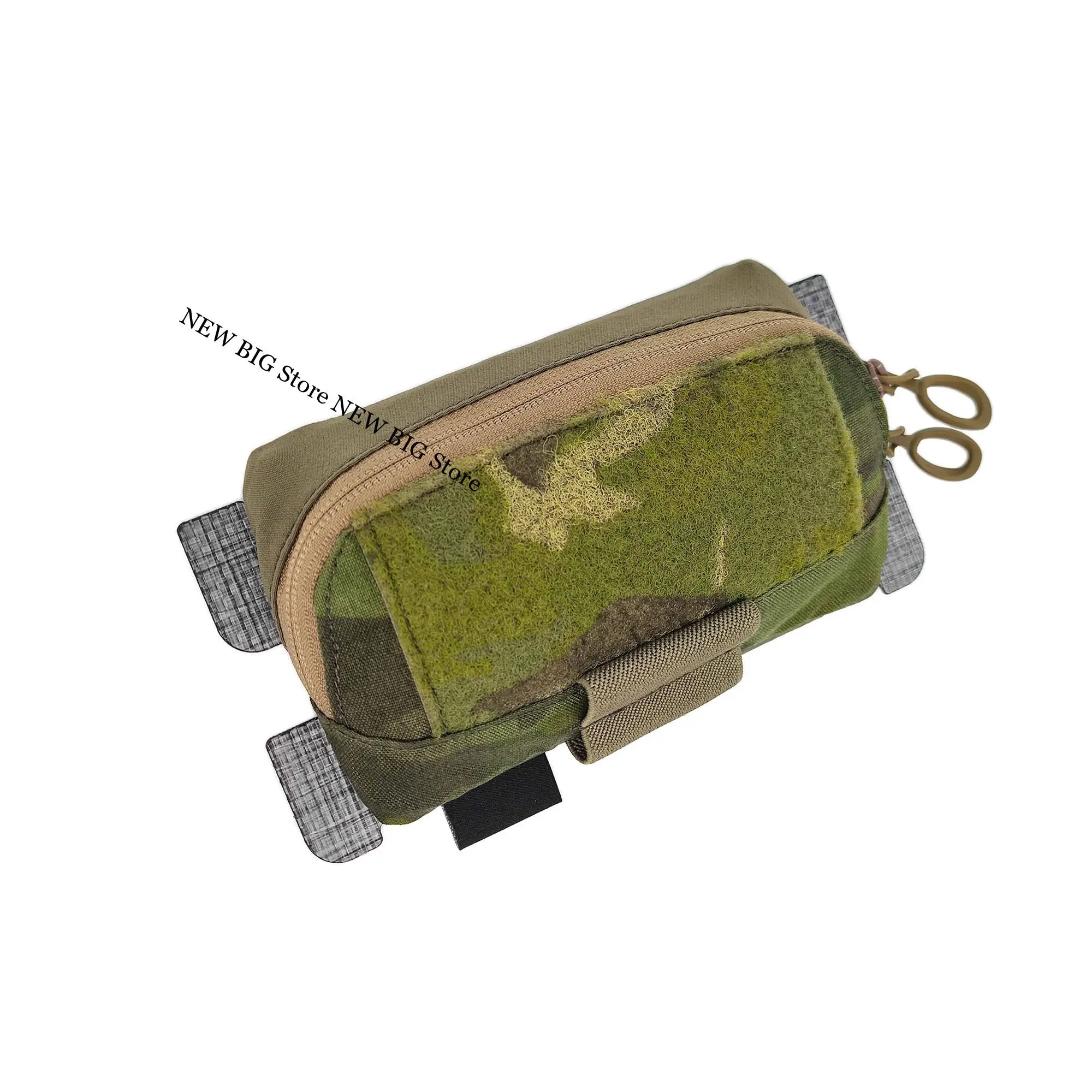 FCPC Chaleco táctico con panel MOLLE y bolsas EDC para pecho airsoft - imagen 2