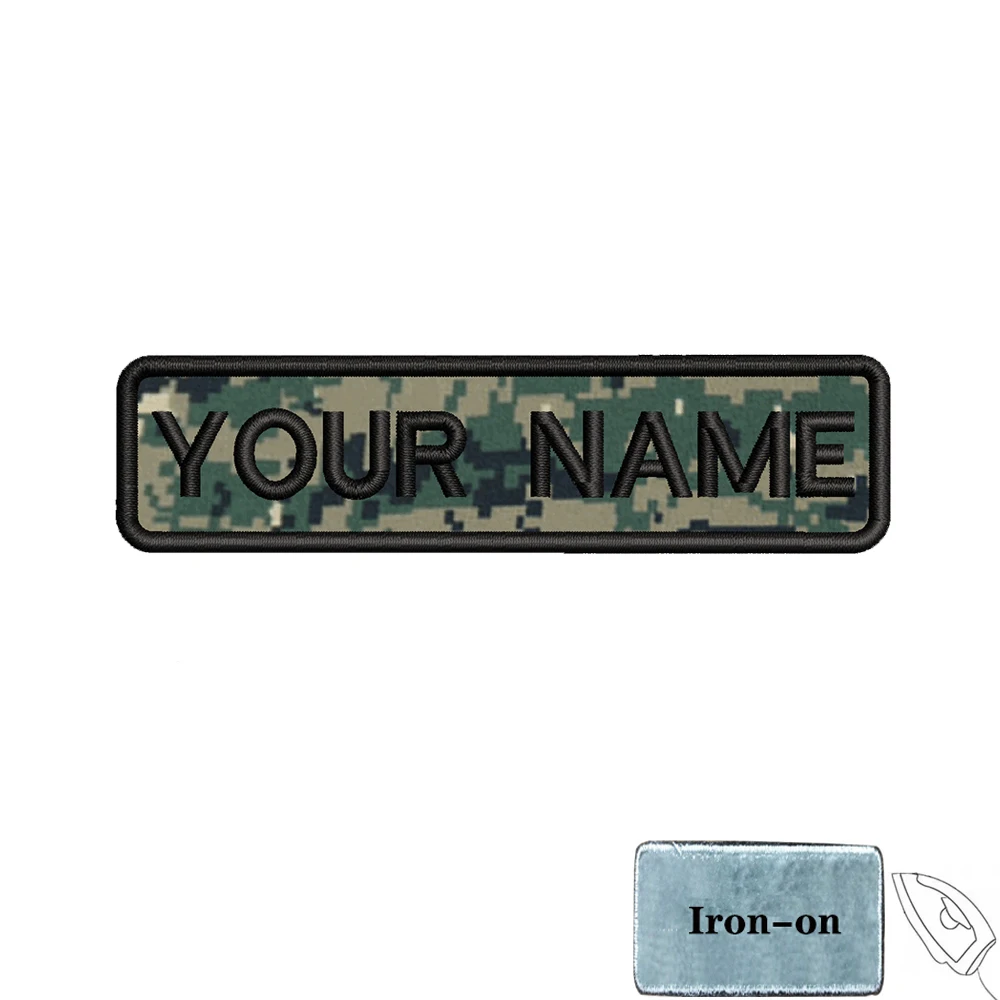 Parche bandera personalizado con nombre - camuflaje MOLLE - imagen 3