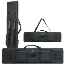 Funda táctica para rifle airsoft y carabina con accesorios de caza
