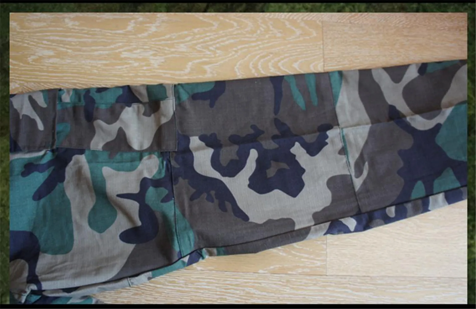 Tom PLUS BDU camuflaje M81 Woodland clásico manga larga y pantalón - imagen 4