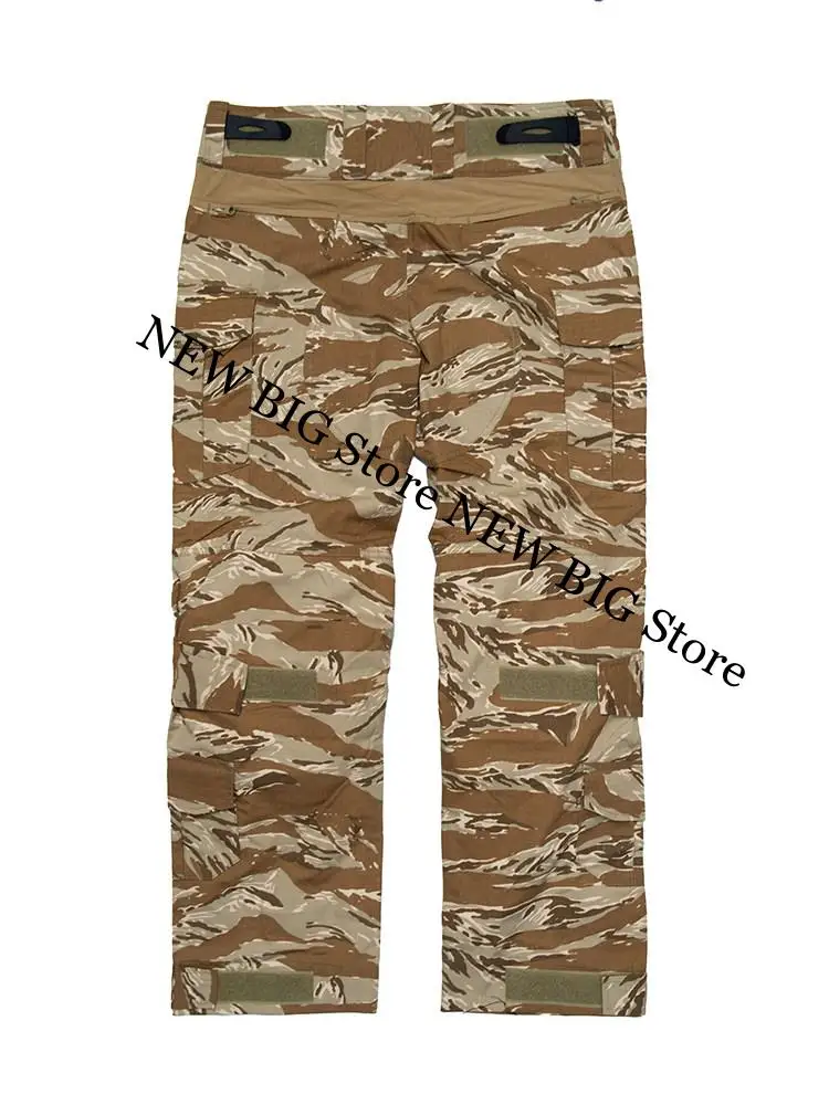 G3 Pantalones tácticos camuflaje tigre desierto con rodilleras - imagen 4