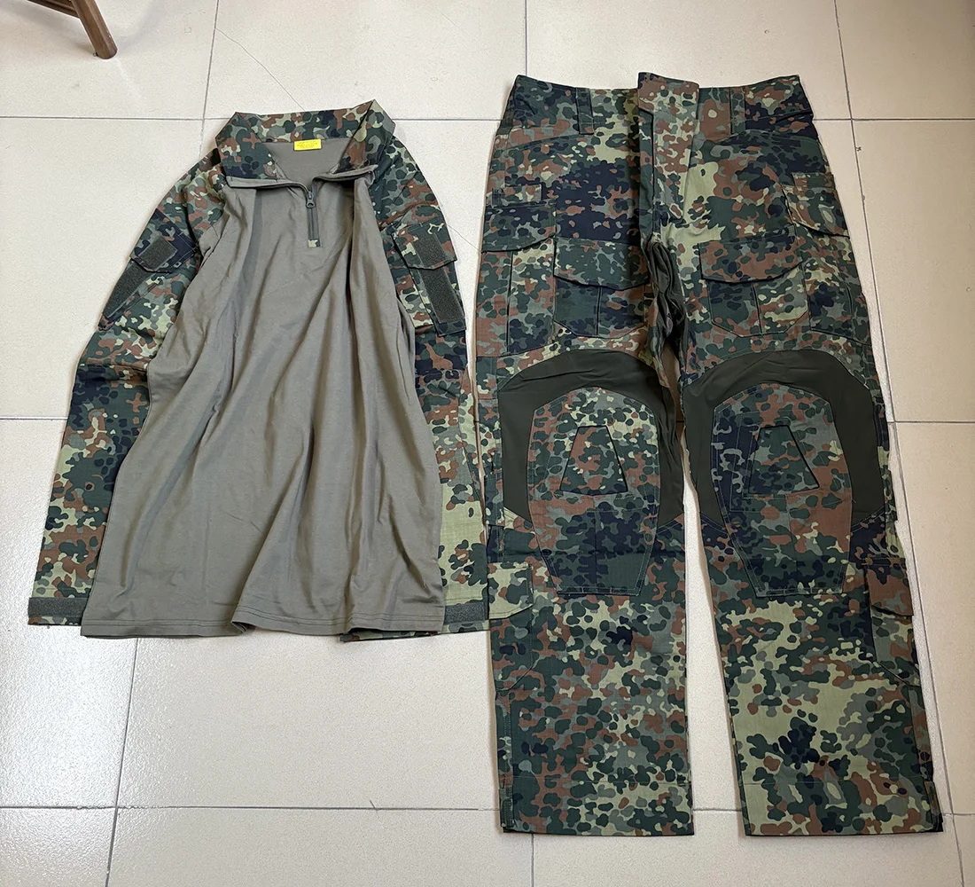 Conjunto uniforme táctico Flecktarn GEN3 piel de rana para caza - imagen 2