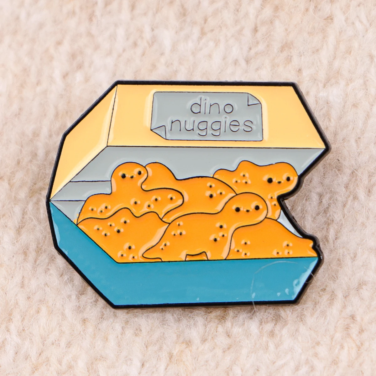 Broche dinosaurio bordado estilo táctico para chaqueta y mochila - imagen 5