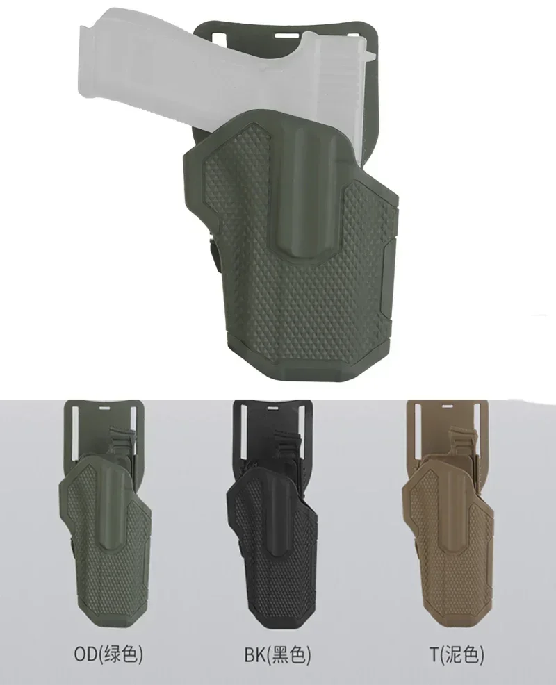 Common Patrol funda táctica de pierna para Glock 17/19 con sistema QLS - imagen 2