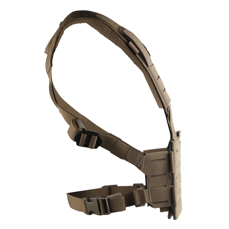 Chaleco táctico MOLLE modular ajustable ligero para entrenamiento