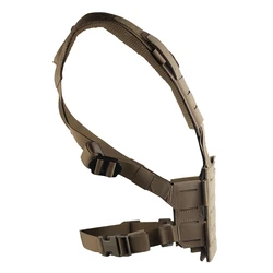 Chaleco táctico MOLLE modular ajustable ligero para entrenamiento
