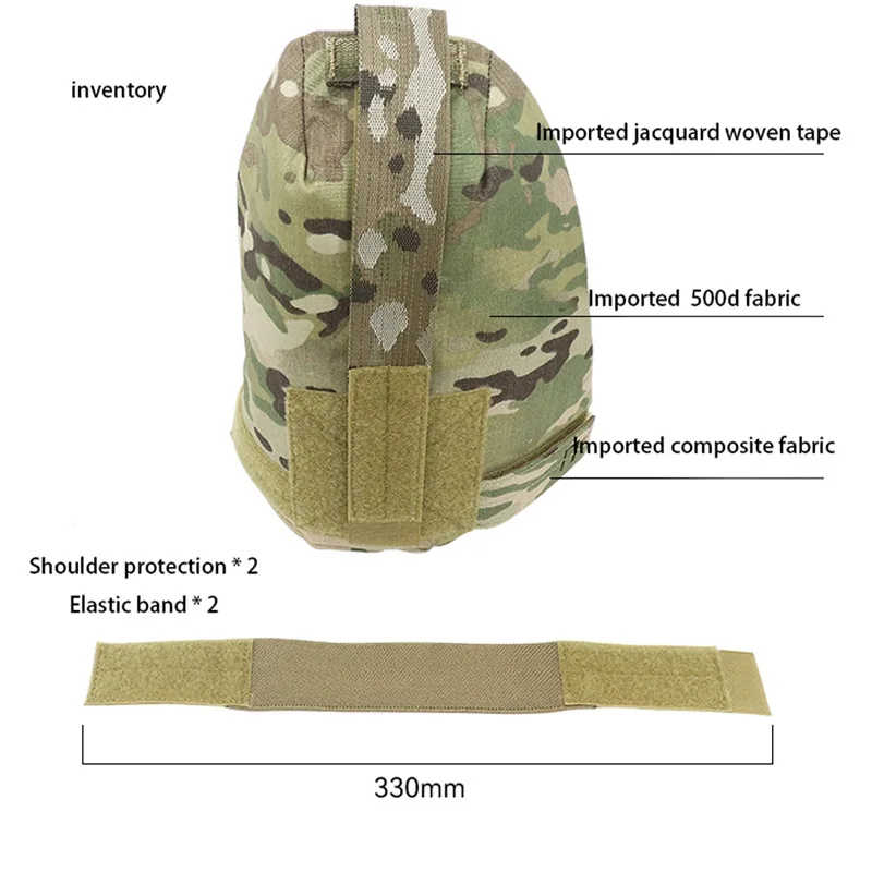 ARS ARMA A-23 Protector de hombros táctico desmontable Aylet