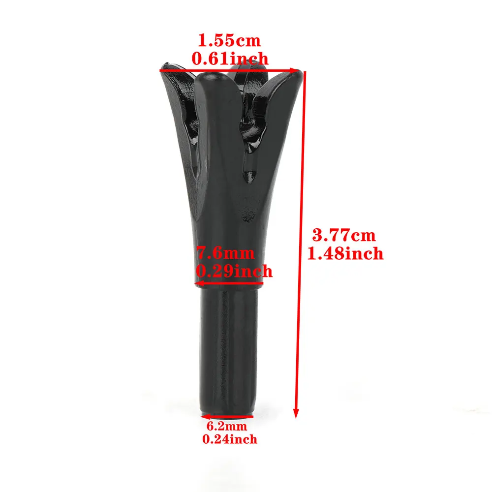 Inserto de flecha Nock plástico para tiro con arco - imagen 2