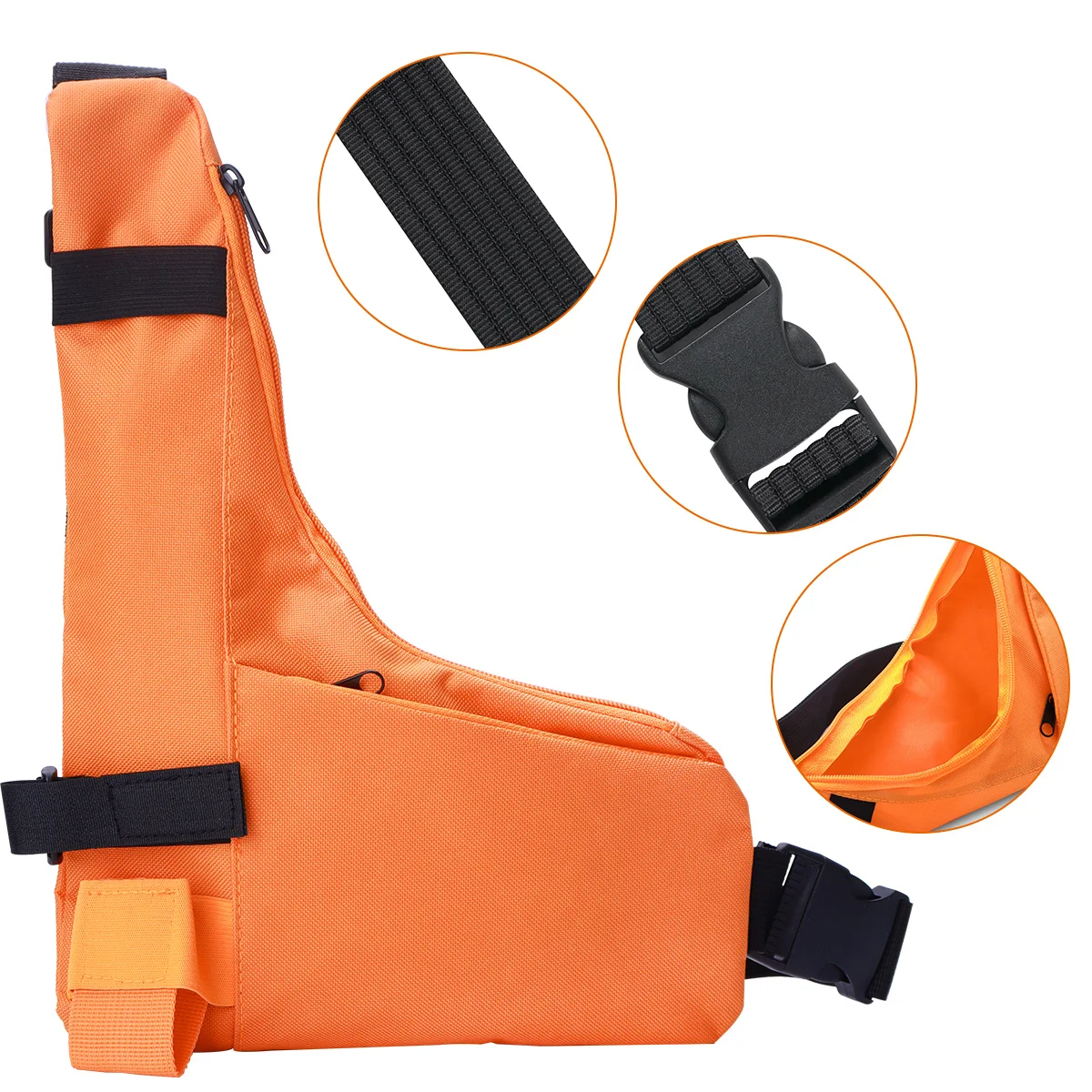 Bolsa táctica vista lateral