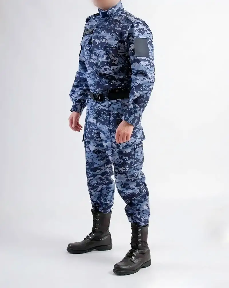 Traje de Camuflaje Digital Azul Oscuro Ruso – Uniforme Táctico - imagen 2