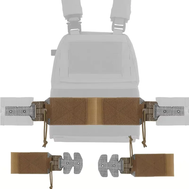 Soporte de placa táctico 3AC hebilla liberación rápida Ferro V5 FCPC - imagen 4