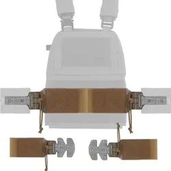 Soporte de placa táctico 3AC hebilla liberación rápida Ferro V5 FCPC