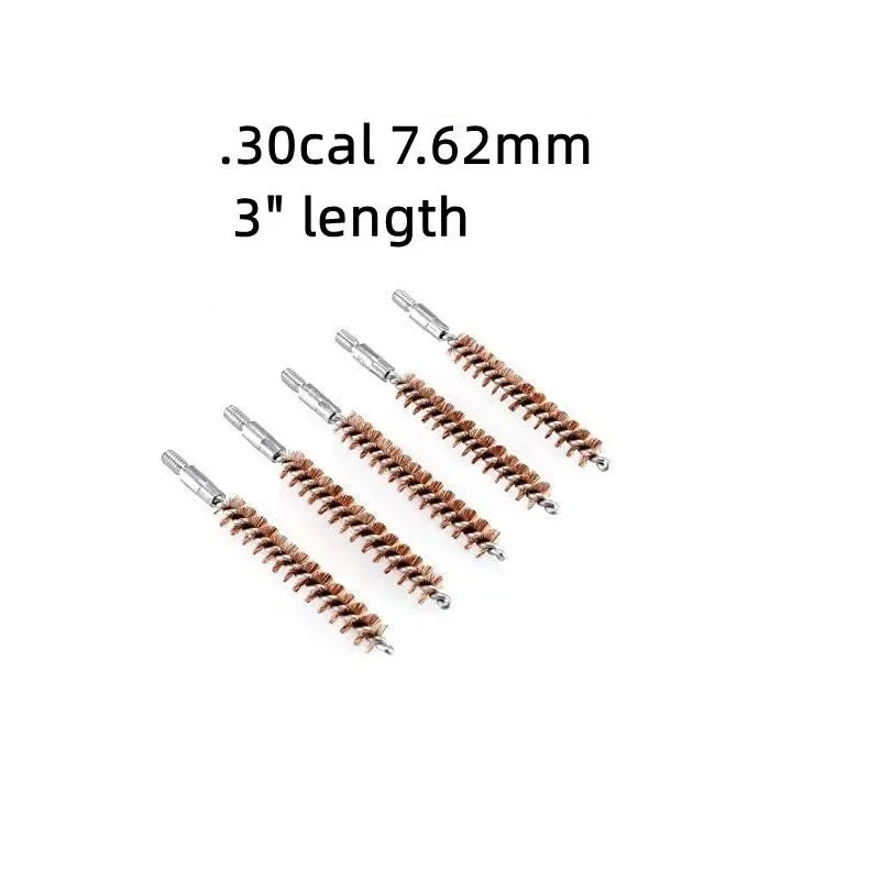 Escobilla de limpieza bronce 7,62mm para pistola y escopeta
