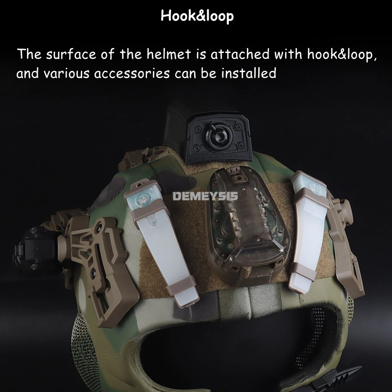 Casco táctico airsoft con máscara facial completa – protección - imagen 4