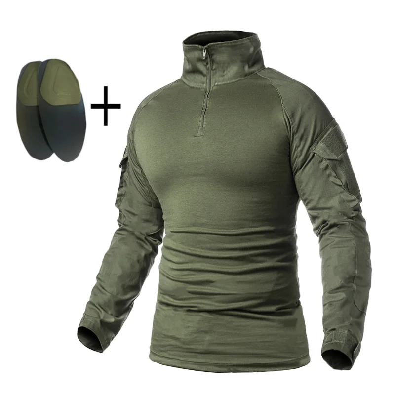 Uniforme táctico camuflaje Multicam: pantalón cargo y camisa