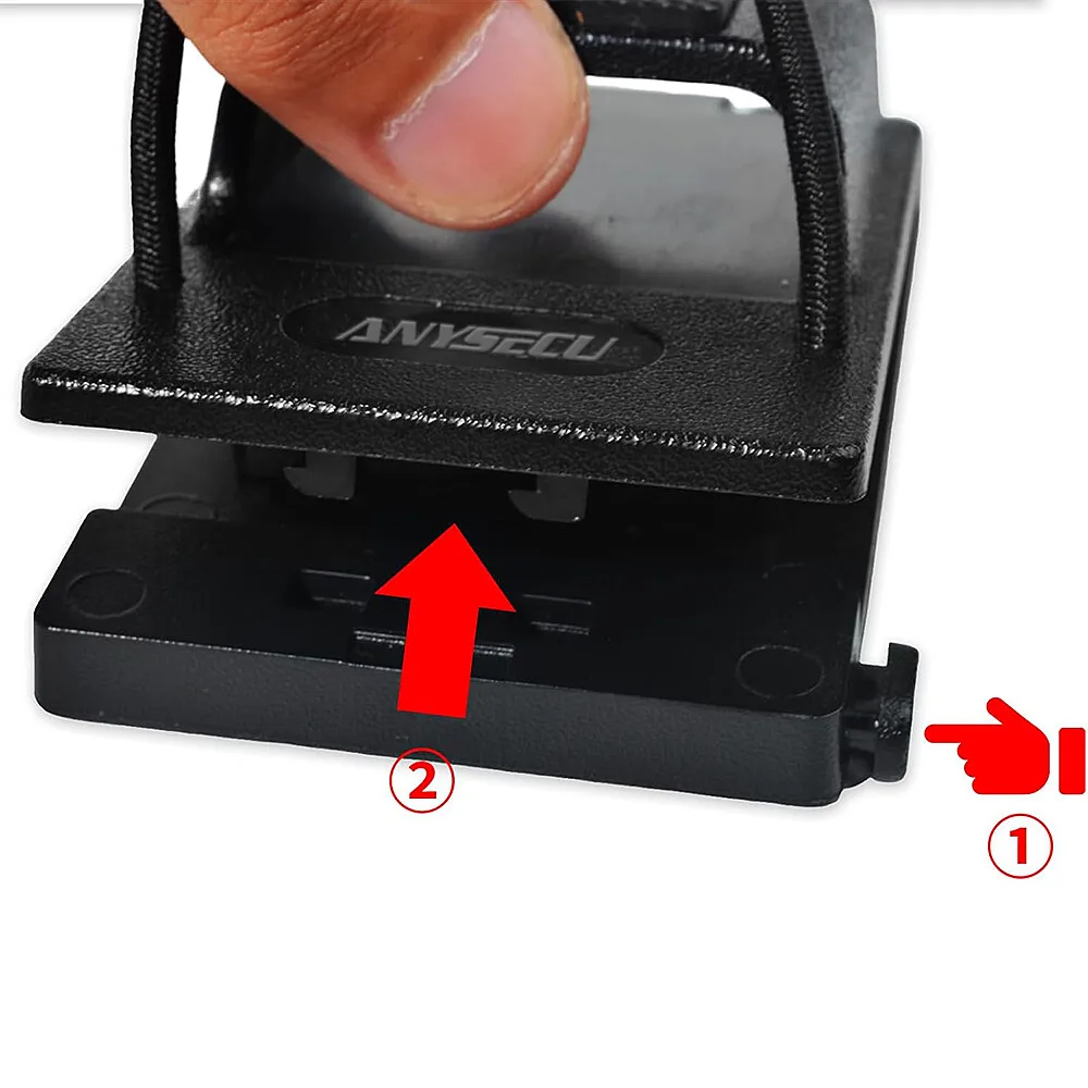 Funda Soporte Radio Cinturón Táctico Policial - imagen 5