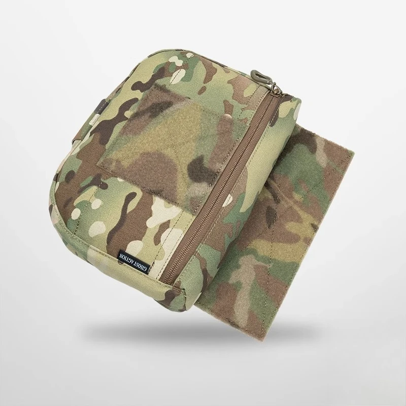 Chaleco táctico estilo faraón con bolsa vientre colgante - imagen 3