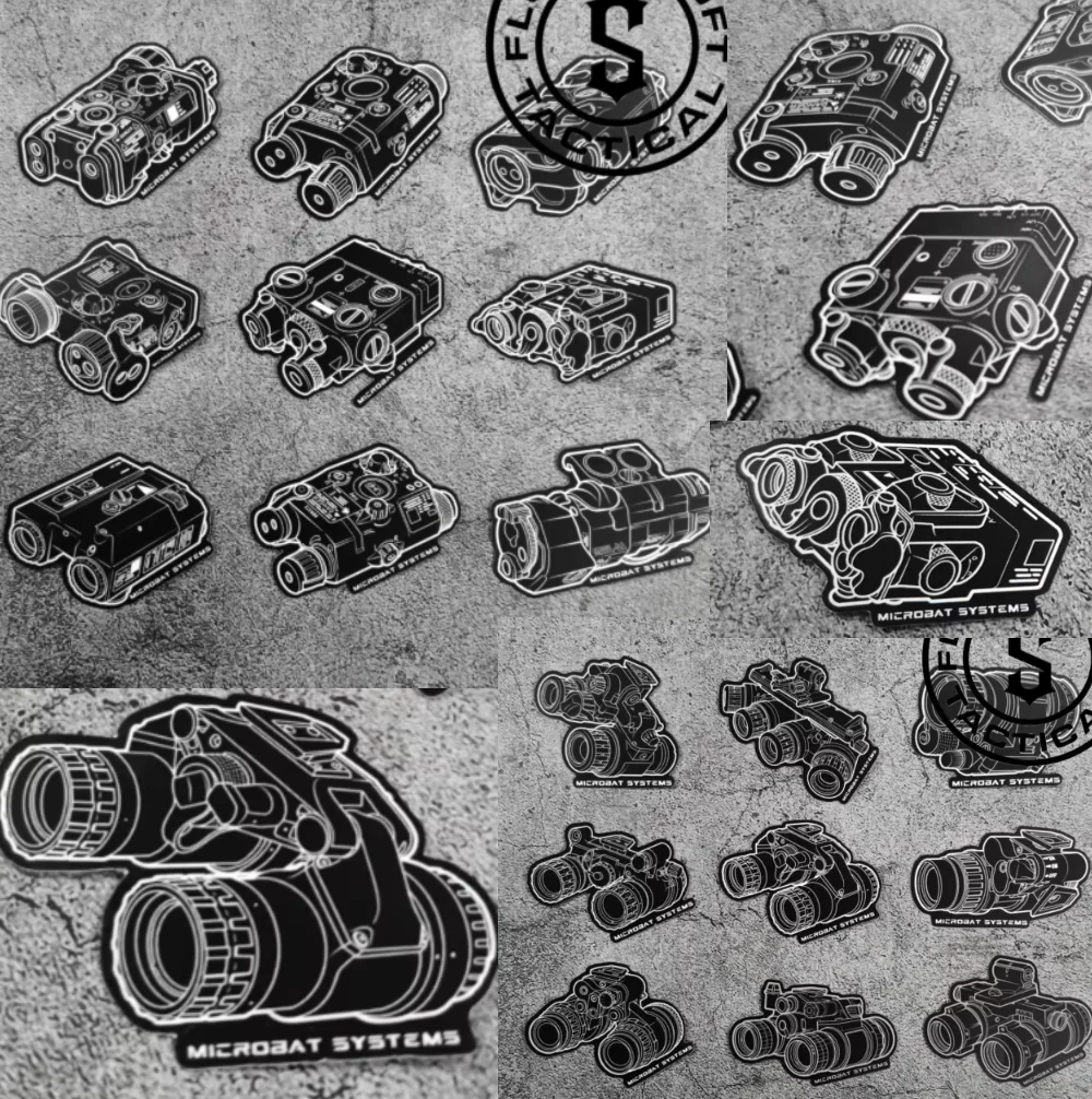 Dispositivo de visión nocturna táctico con diseño esqueleto - imagen 3