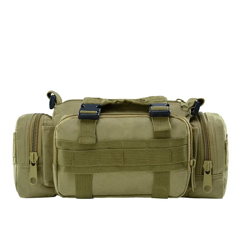 Riñonera táctica MOLLE pecho y cintura – Bolsa militar senderismo y camping - imagen 3