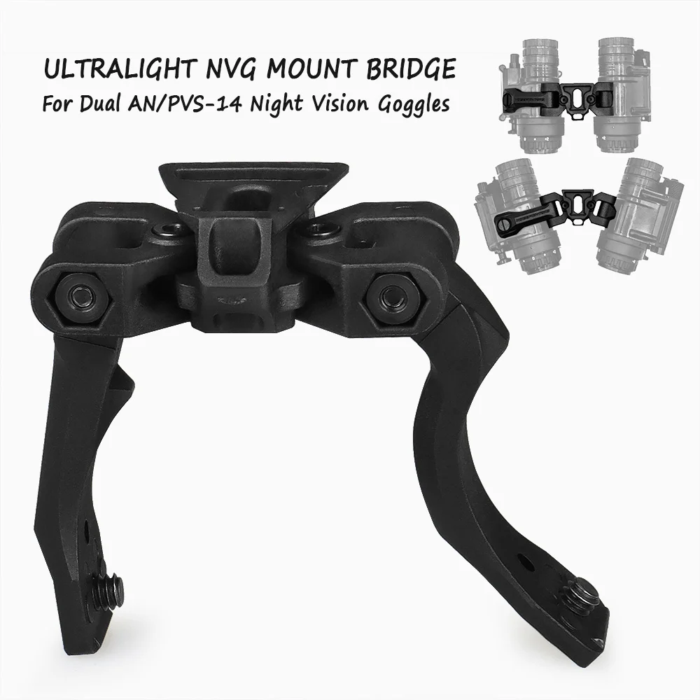 Adaptador NVG PVS-14 cola de milano para brazo J visor nocturno - imagen 4